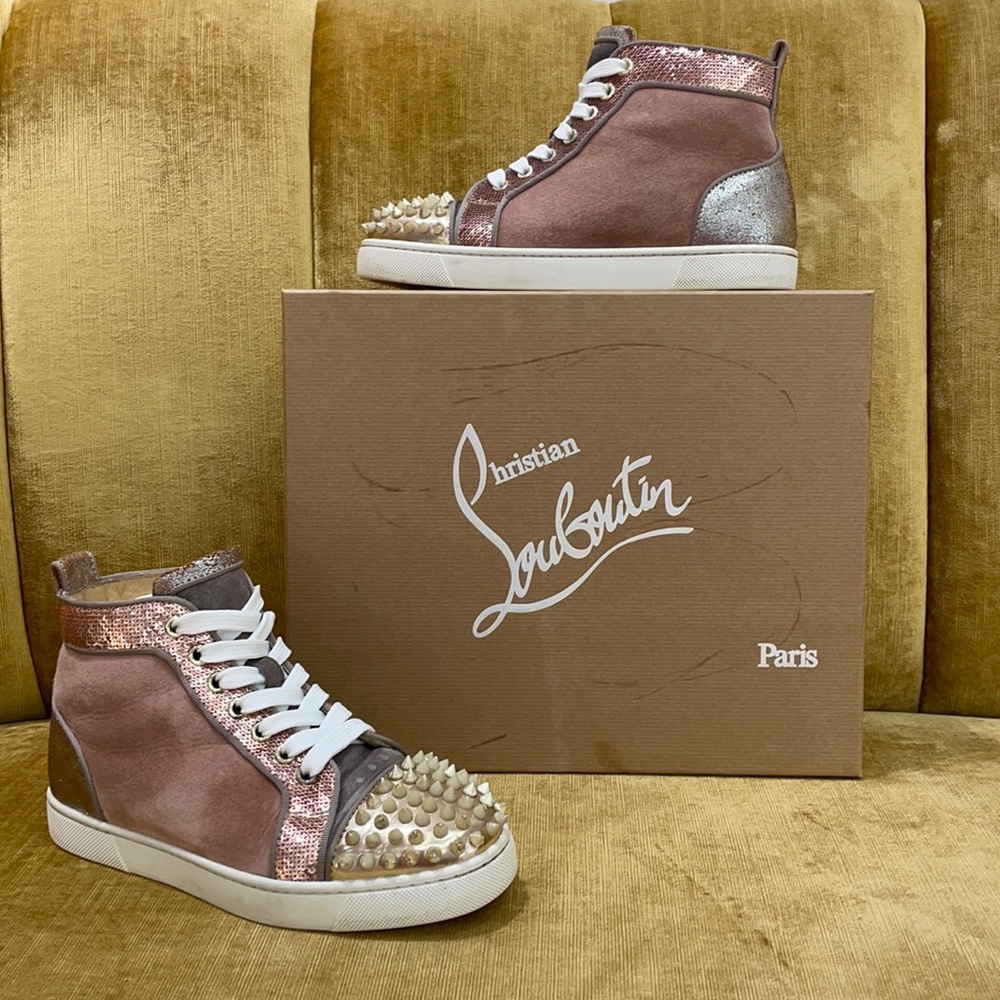 Christian Louboutin Lou Spikes Woman 35.5